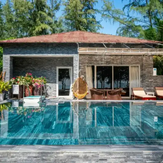 Villa Bãi Biển 02 Phòng Ngủ có Hồ Bơi